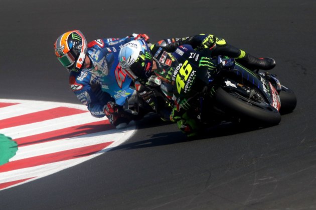 Valentino Rossi Alex Rins Misano Moto GP EFE