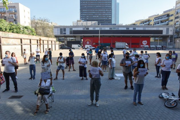 protestas padres escuela CEIP Sant Martí - Sergi Alcázar