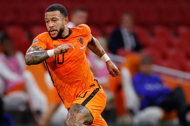 Memphis Depay corriente Holanda Europa Press