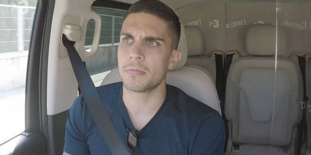 Marc Bartra En el Coche TV3