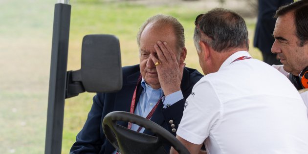 Joan Carles I carret de golf
