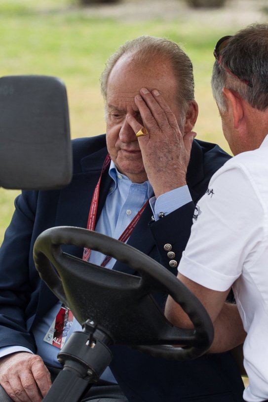 Joan Carles I carret de golfo|golf