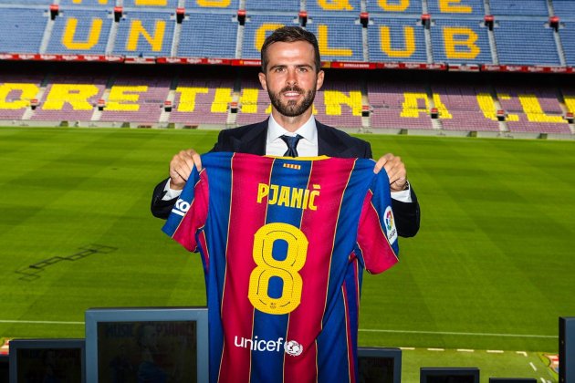 Miralem Pjanic 8 samarreta Barca Barcelona @FCB