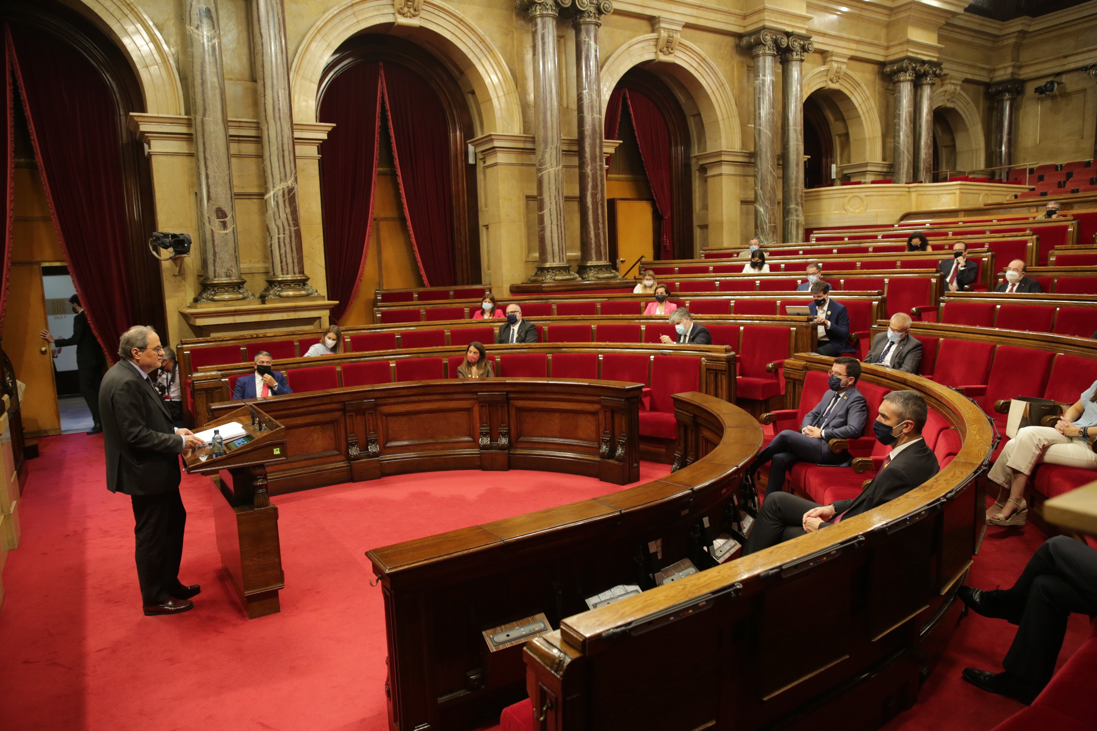 Document: La resolució en suport a Torra de JxCat, ERC i la CUP