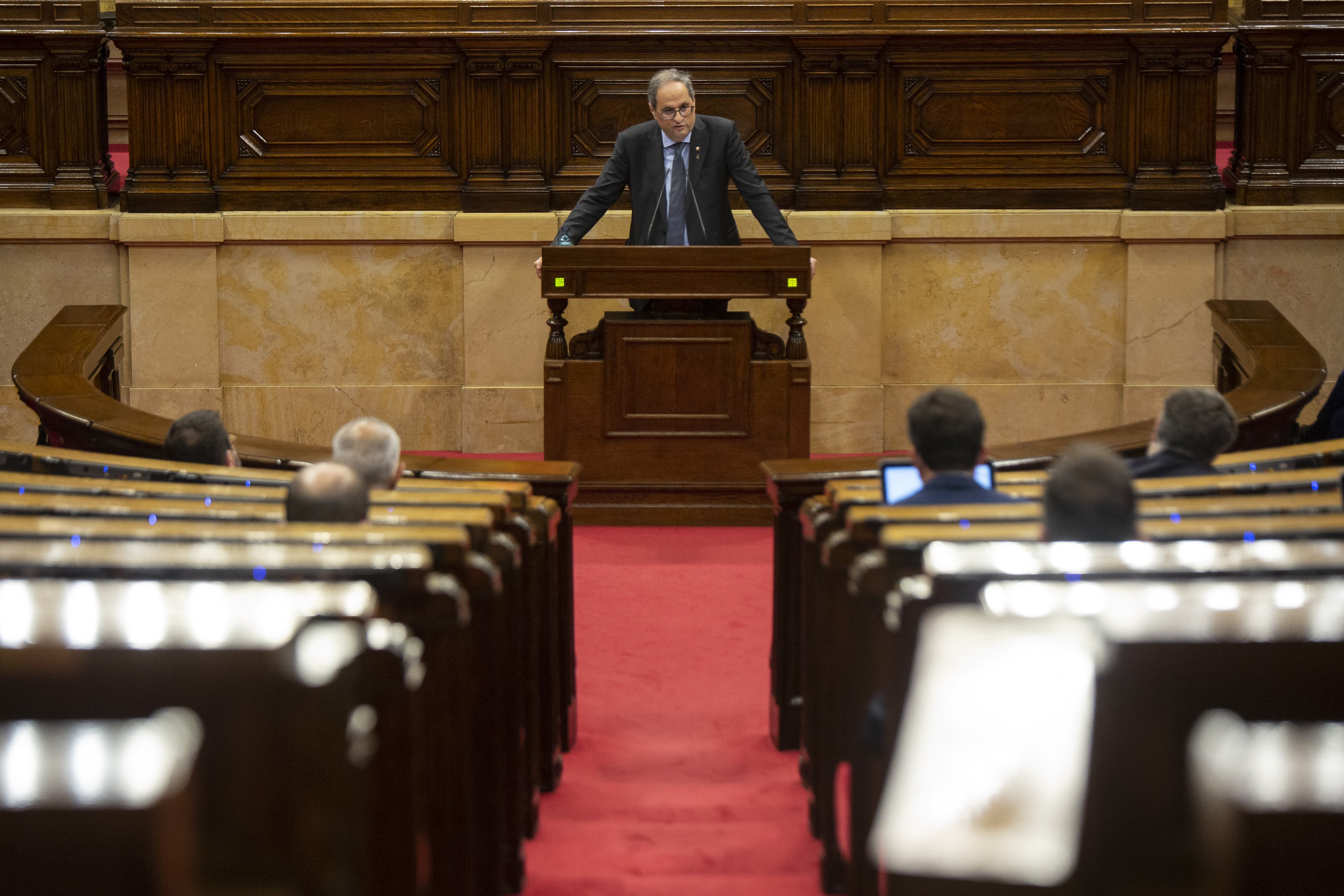On eve of Torra hearing, JxCat, ERC and CUP renew their commitment to independence