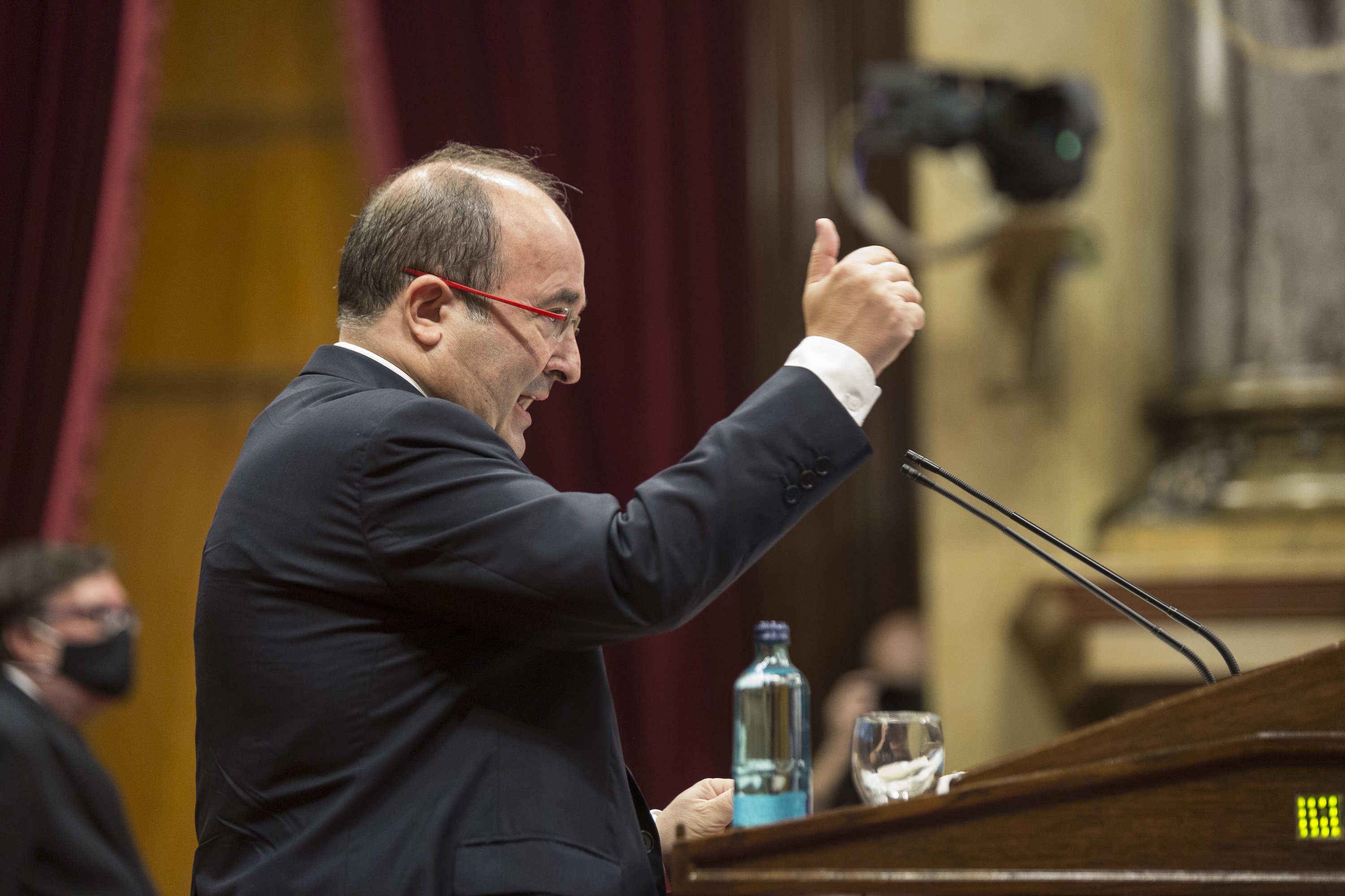 Iceta, a Torra: "El 'processisme' es una gran mentira y ha acabado en fracaso"