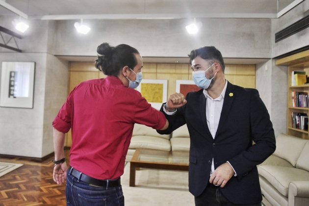 pablo iglesias gabriel rufian - Dani Gago