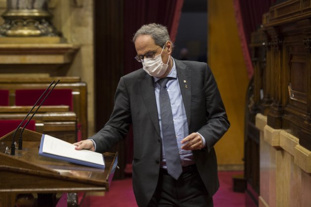 Quim Torra Debat politica general - Sergi Alcazar