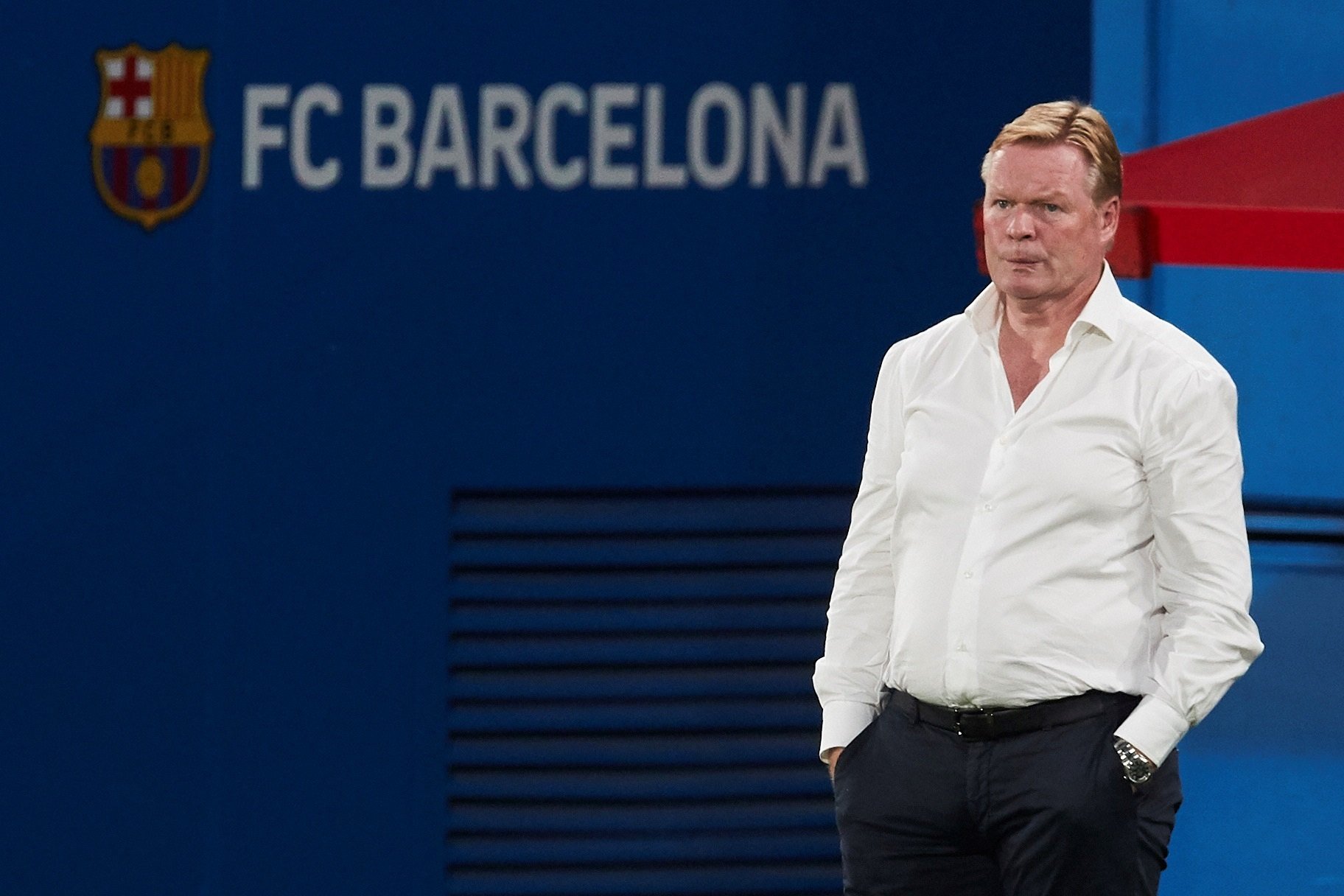 Setién no ha firmat la liquidació i Koeman no pot seure a la banqueta