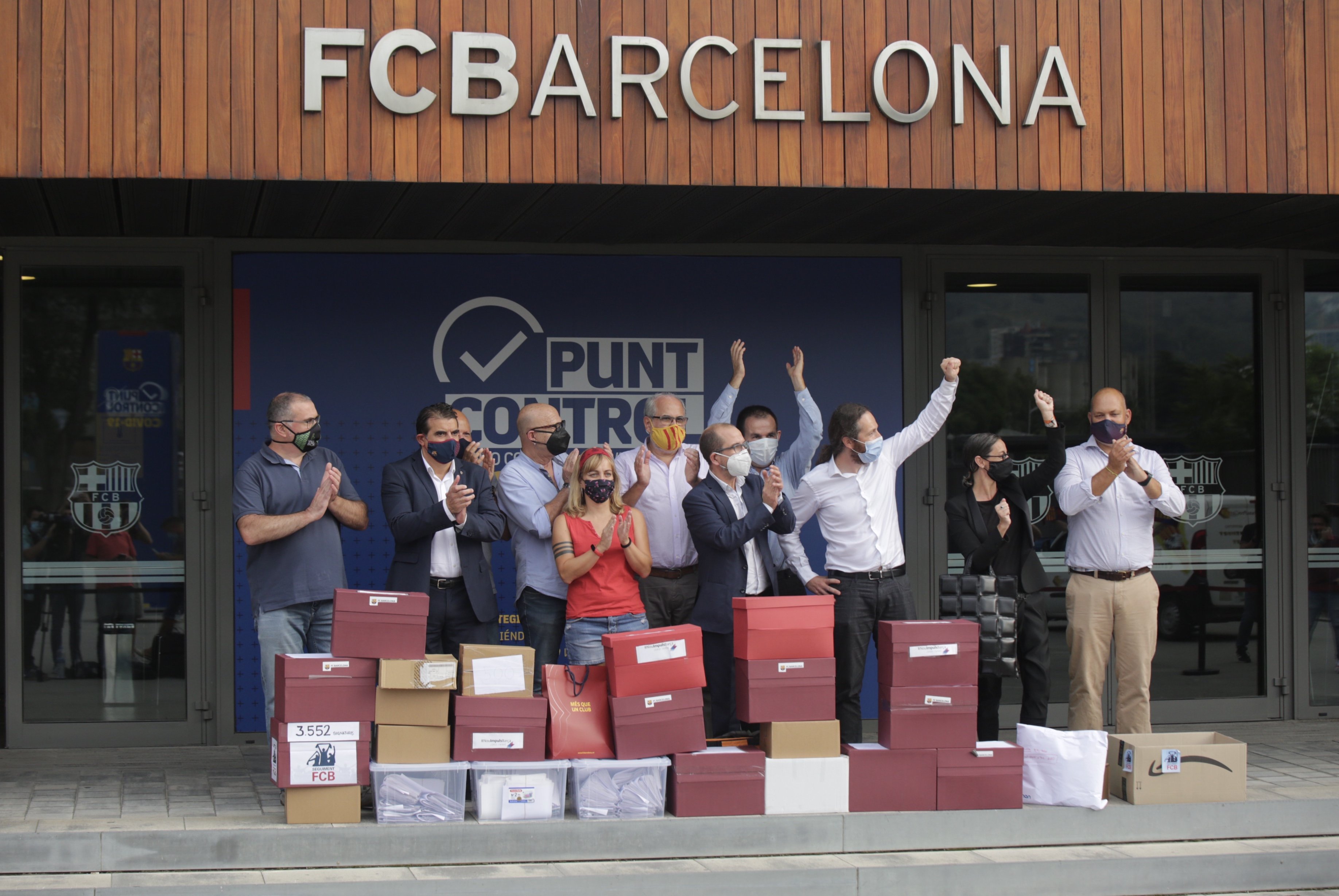 20.731 es la cifra final de firmas de la moción de censura a Bartomeu