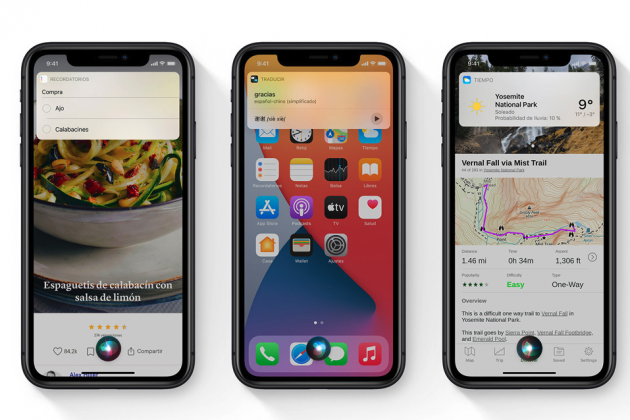 Nuevo aspecto Siri Nuevo aspecto Siri