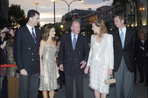 Felipe Letícia Joan Carles Urdangarín Premis Laureus Barcelona 2006 GTRES