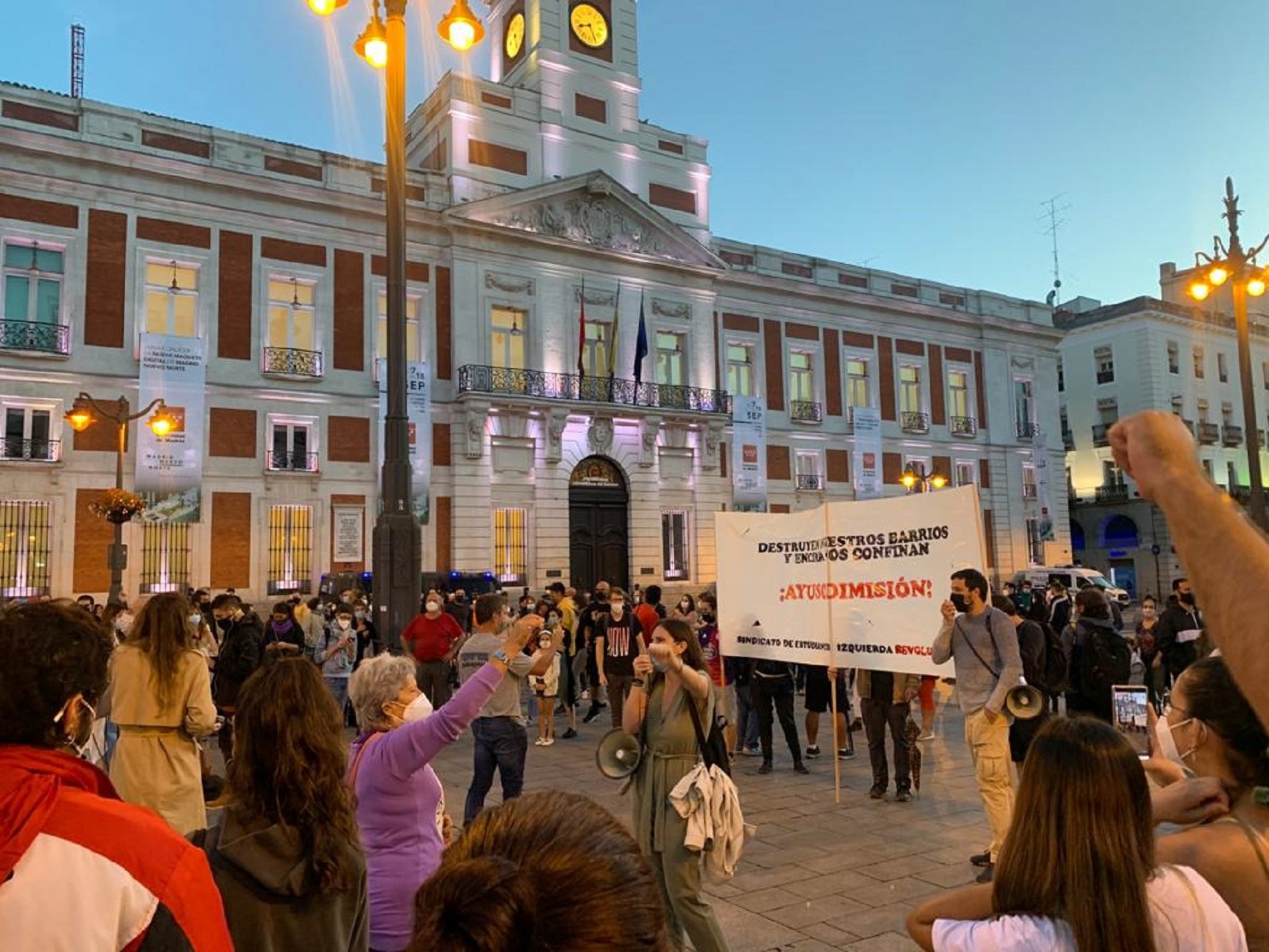 Manifestació Madrid contra Ayuso / Nicolás Tomás