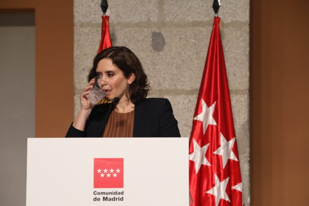 Isabel Díaz Ayuso bevent EP
