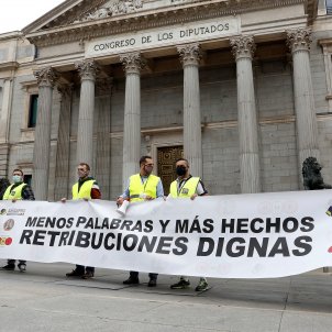 Manifestación militares Madrid / EFE Manifestación militares Madrid / EFE