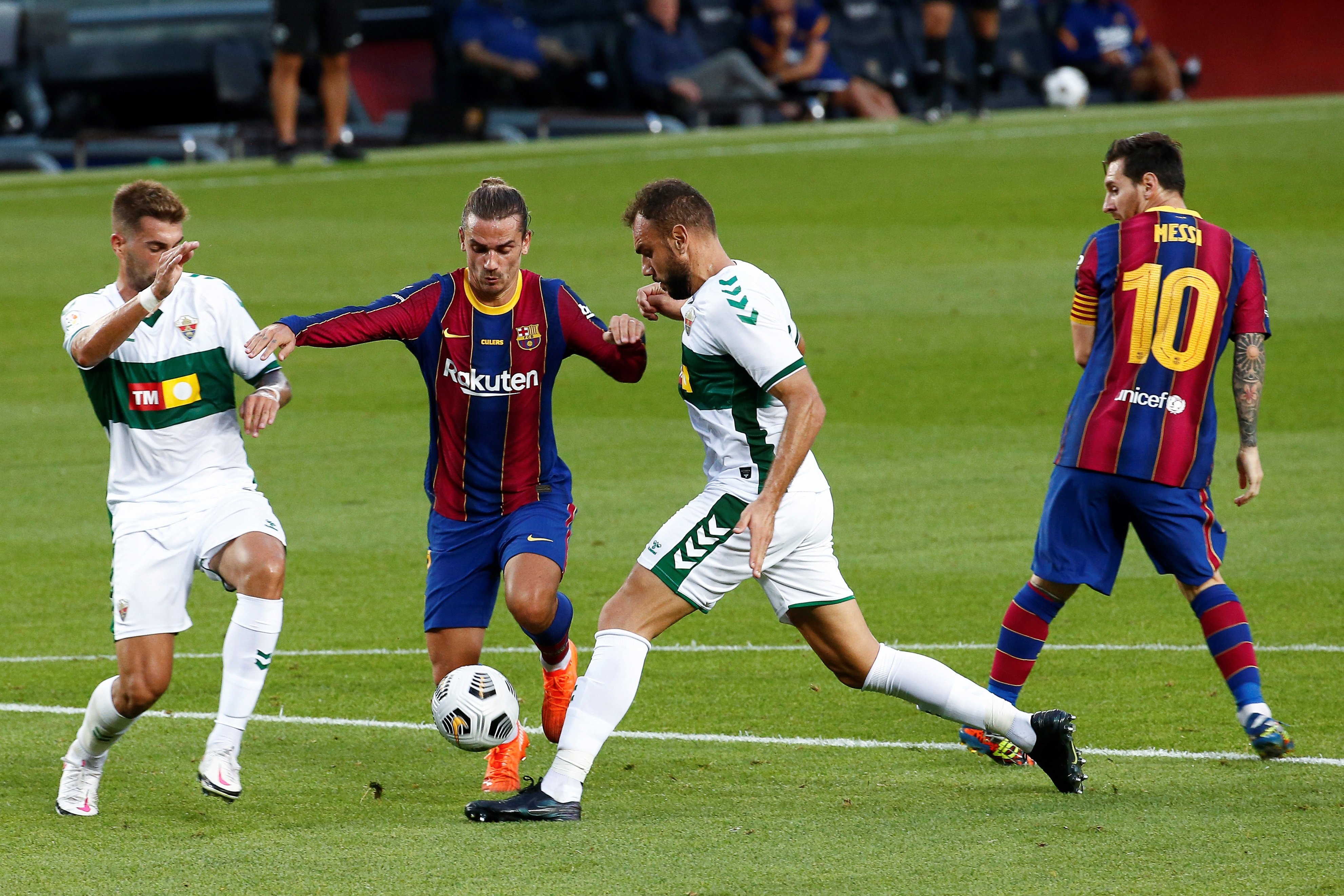 Horari i TV de l'Elx-Barça de la Lliga Santander