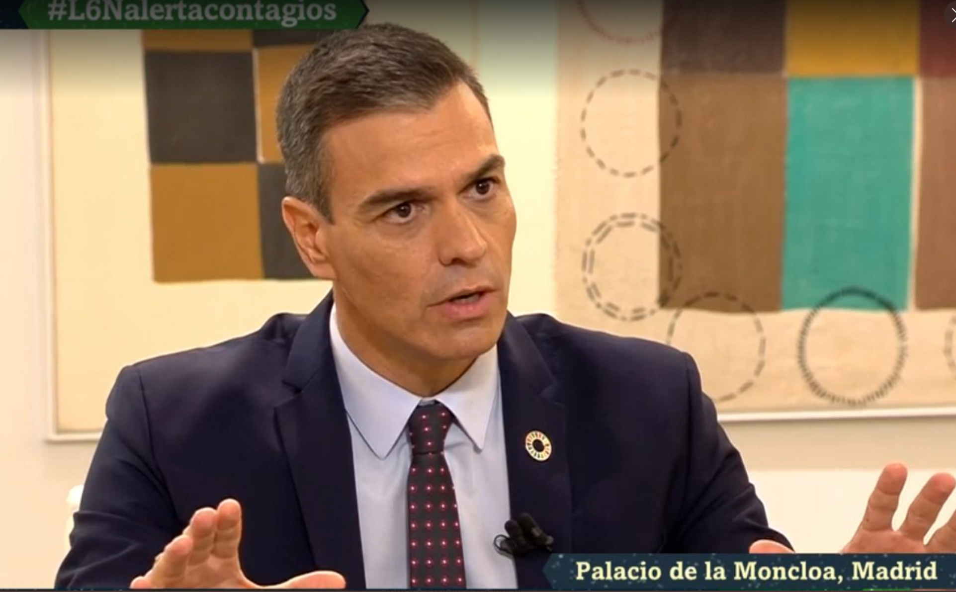 Sánchez: "Qui s'entesta a judicialitzar el conflicte és l'independentisme"