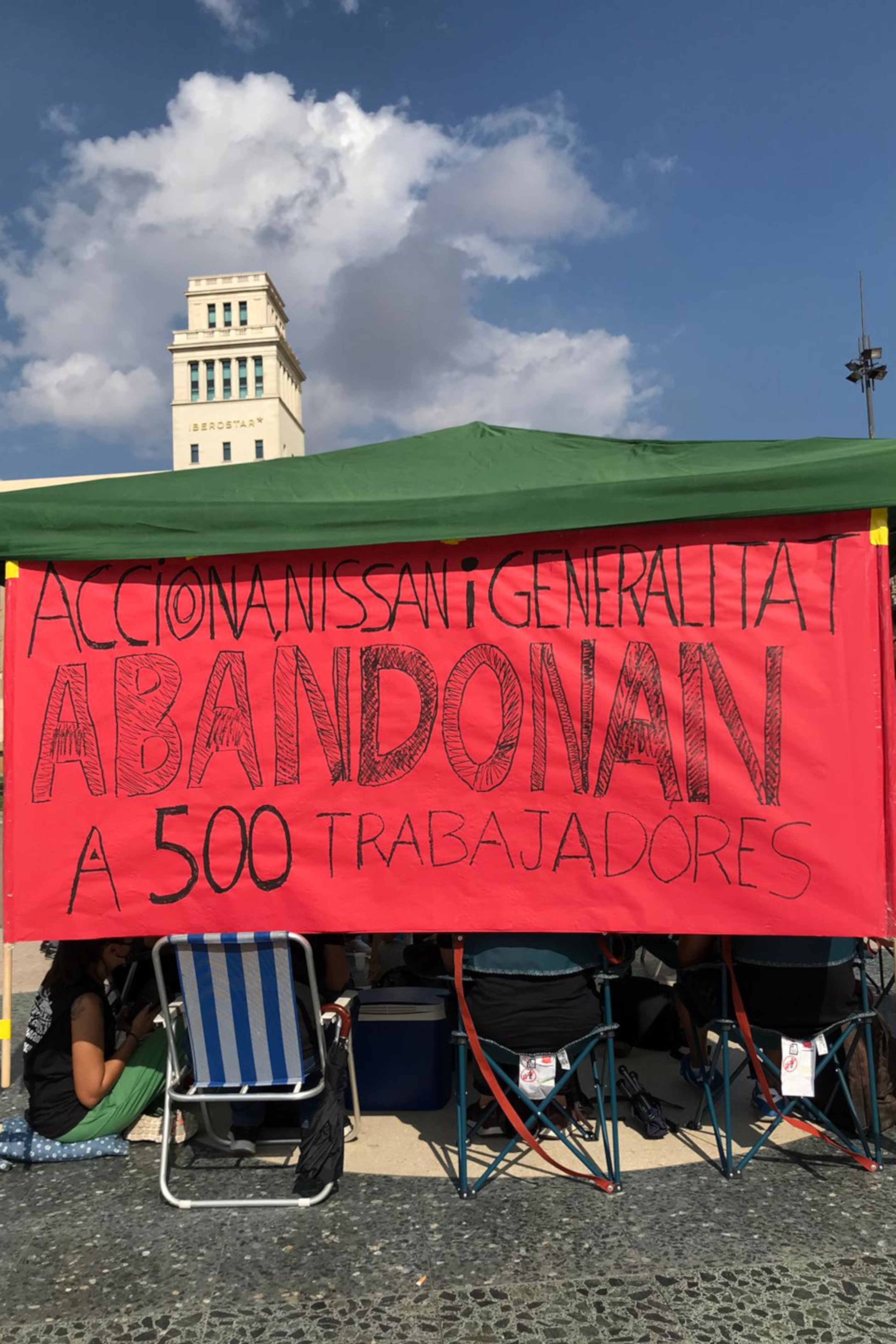Acampada Acciona Catalunya / ACN