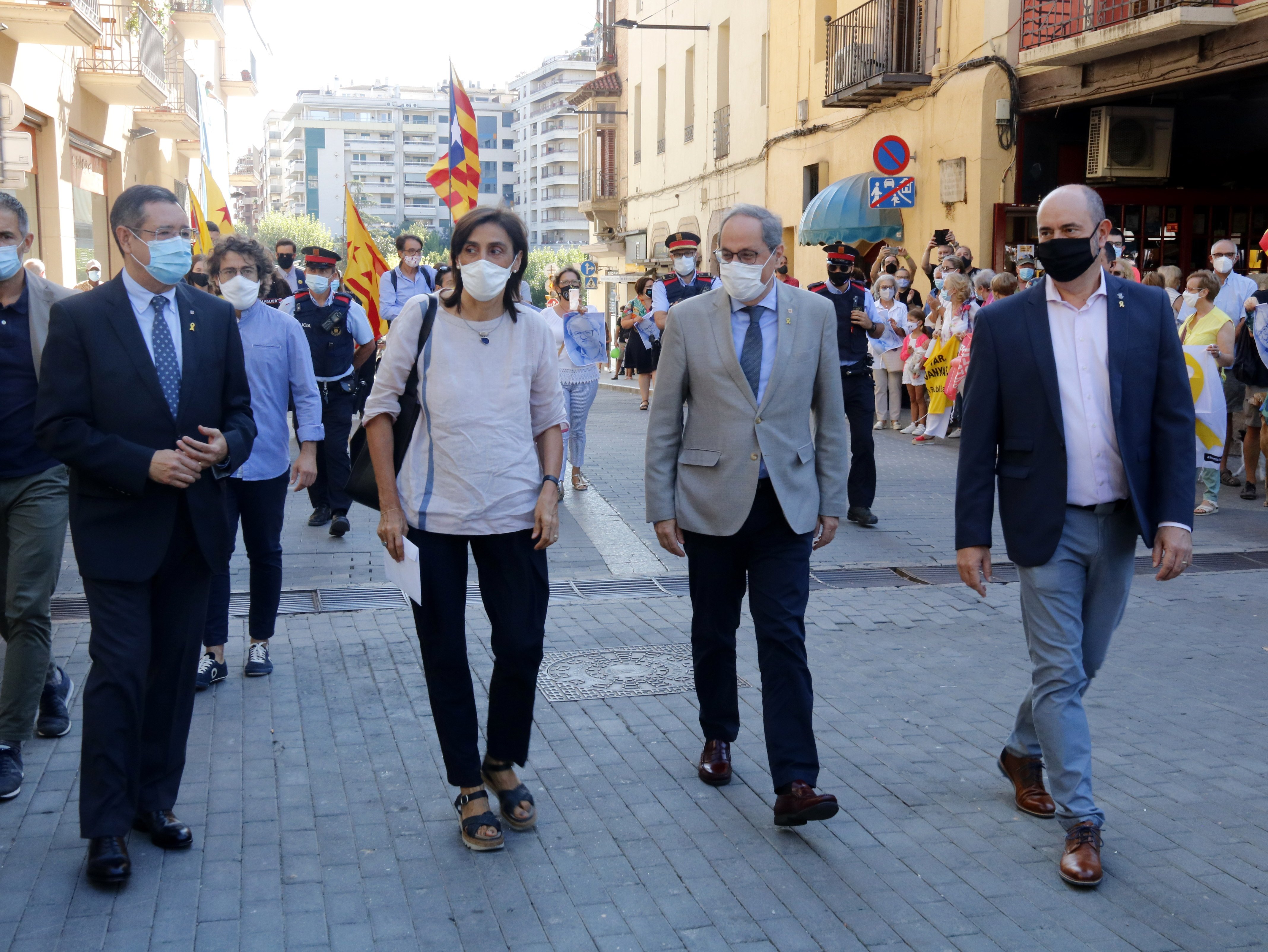 Torra a Sánchez: "Es un buen 'tros de quòniam'"