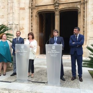 Armengol i Puigdemont / Twitter (HQ) Armengol i Puigdemont / Twitter (HQ)