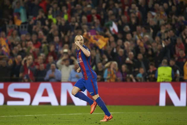 Andres Iniesta Barça PSG EFE