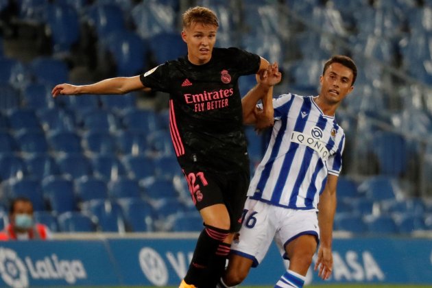 Odegaard Guevara real sociedad madrid efe