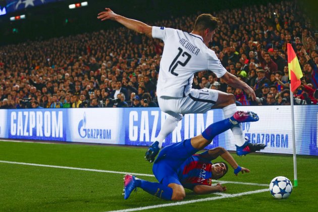 Luis Suarez Meunier Barça PSG EFE