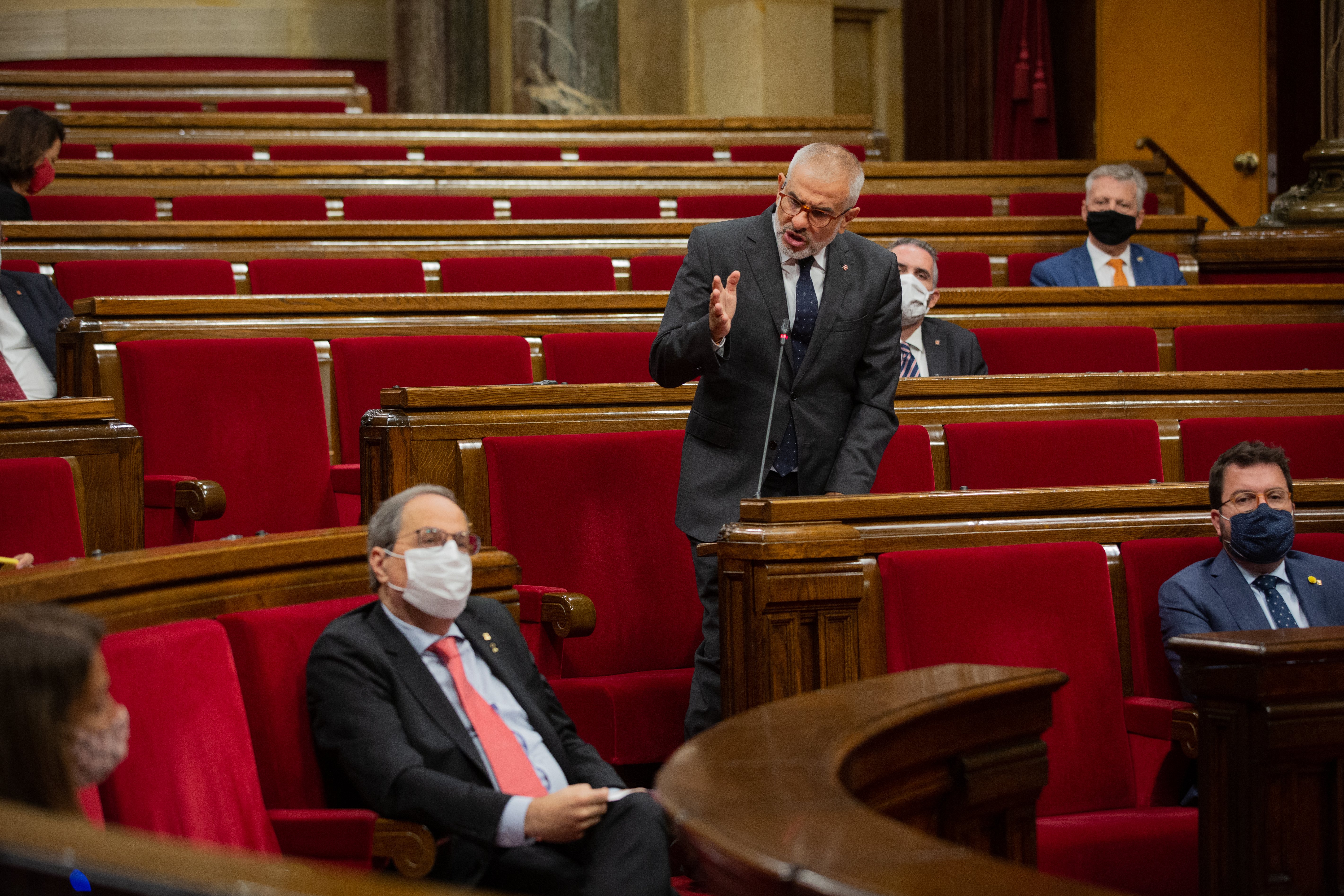 Cs quiere pactar con PSC, comunes y PP una respuesta a la sentencia a Torra