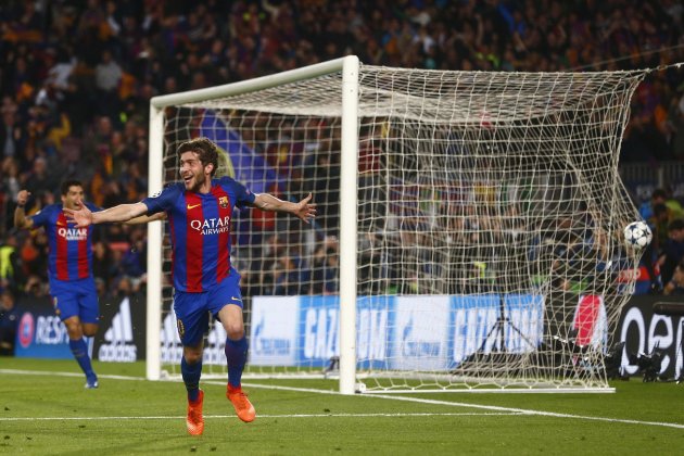 Sergi Roberto gol Barça PSG EFE