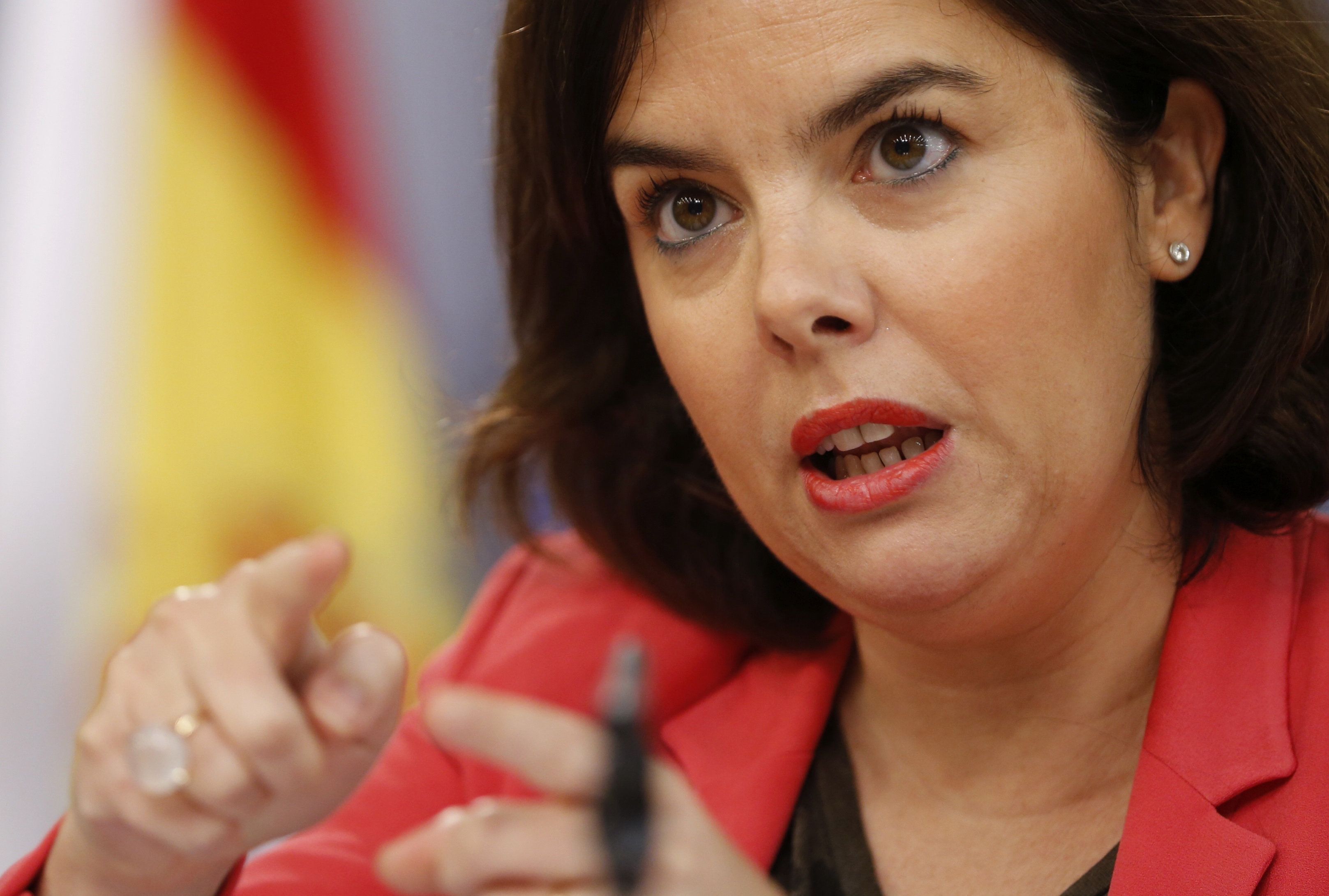 Santamaría al·lega criteris "tècnics" per prohibir l'estelada