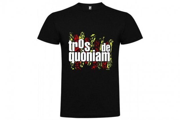 camiseta catalunya trozo de quoniam - Camisetas Catalanas