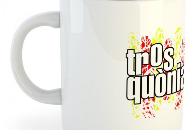 taza catalunya trozo de quoniam - Camisetas Catalanas