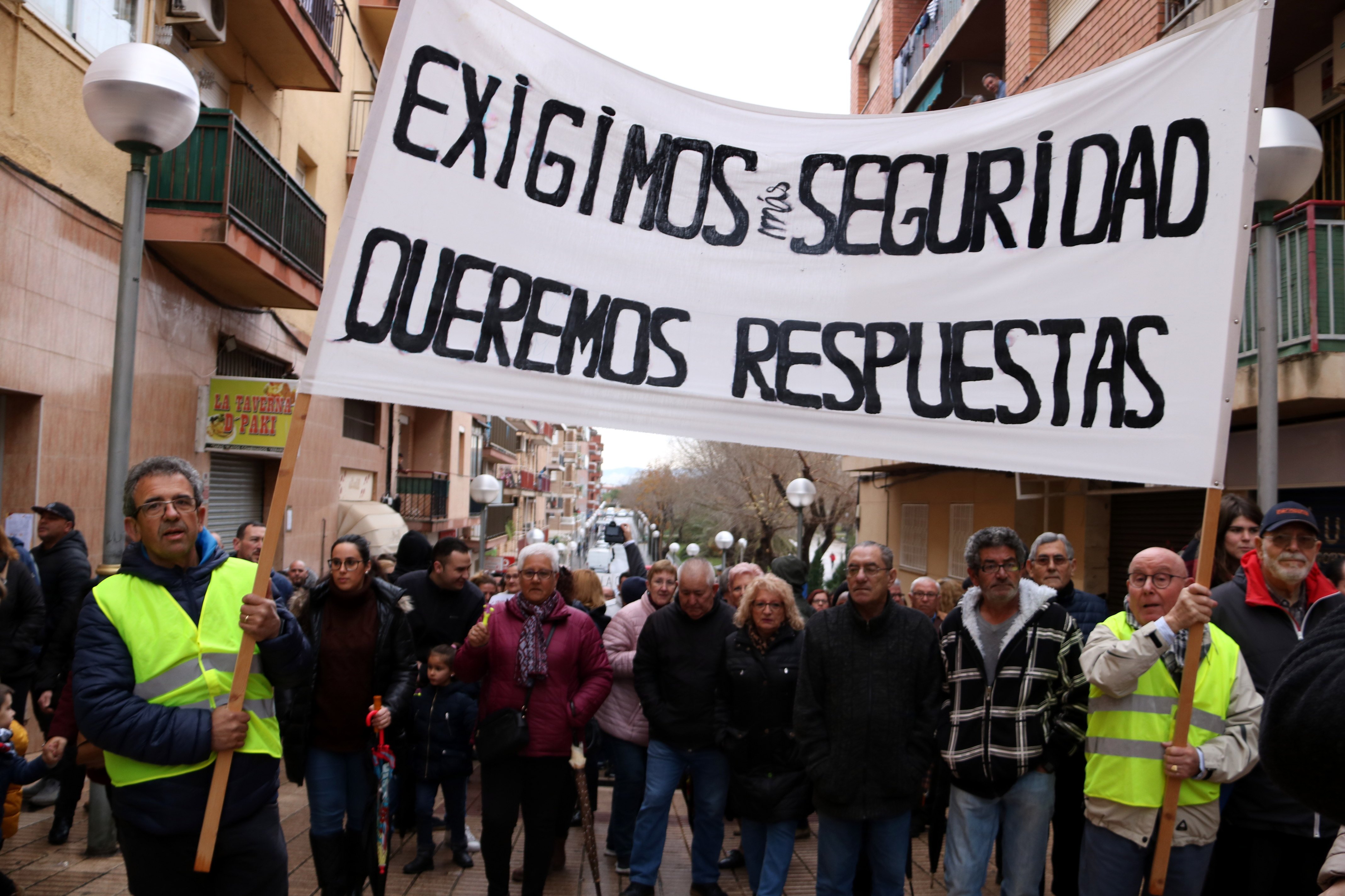 Manifestación vecinos Iqoxe Tarragona / ACN