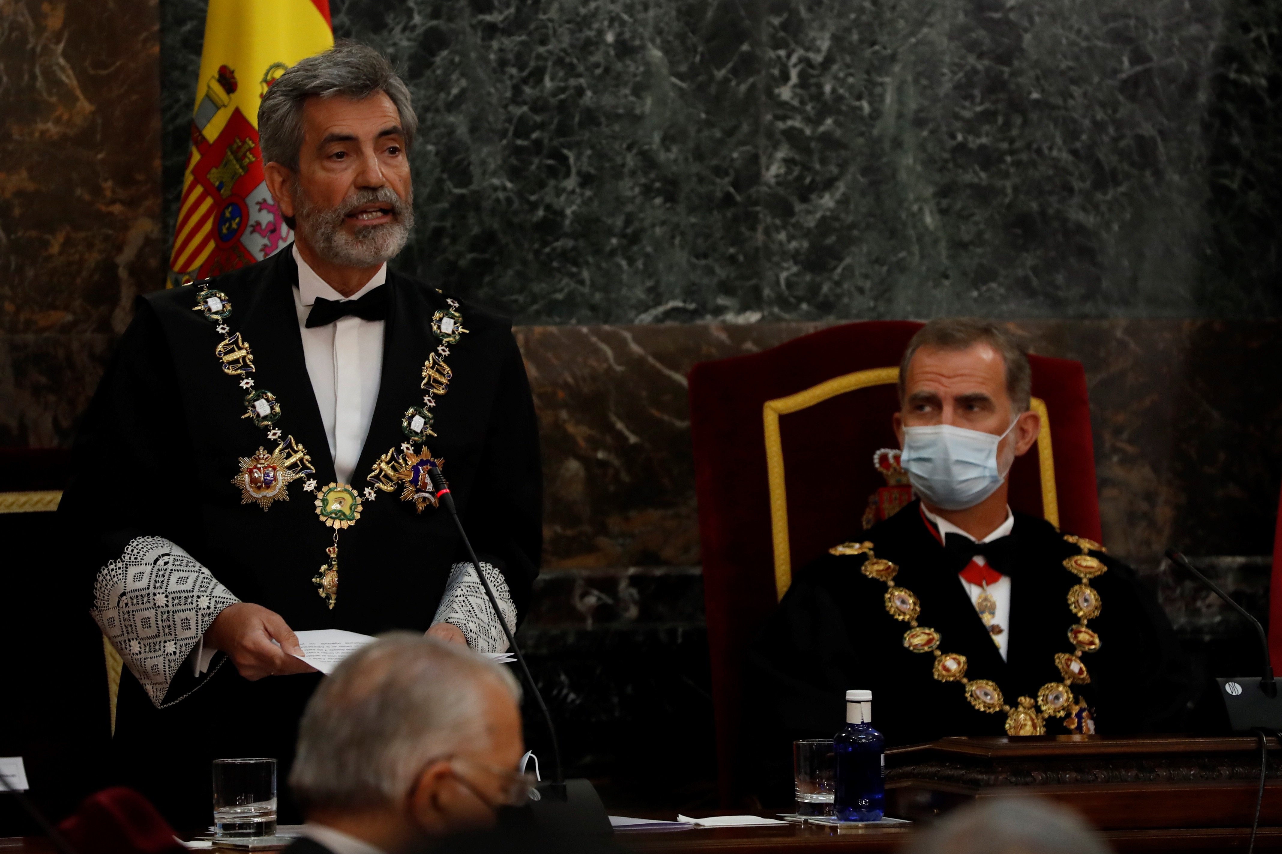 El CGPJ envió las invitaciones contando con Felipe VI en Barcelona