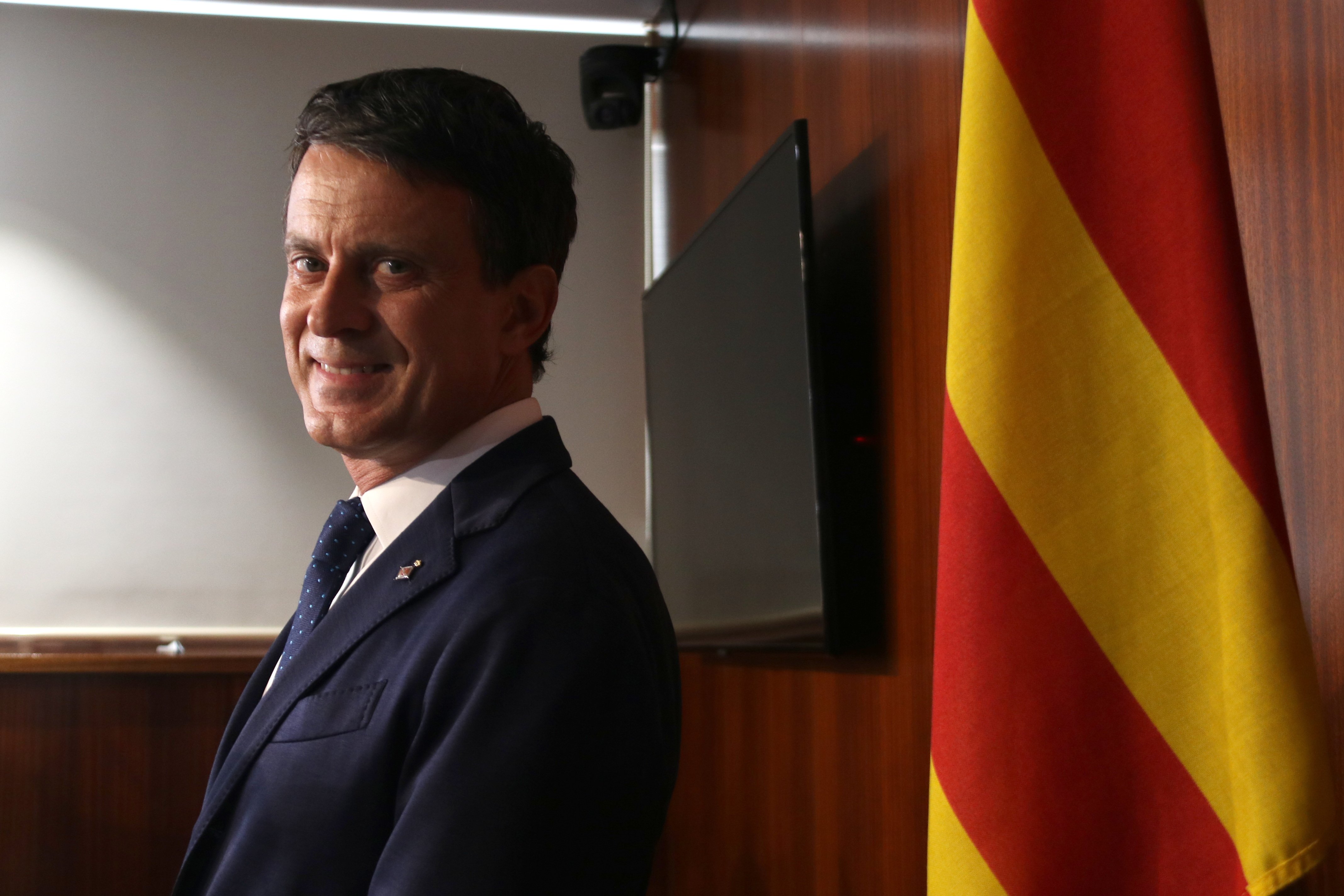 El nuevo numerito de Valls: se marcha indignado del pregón de la Mercè
