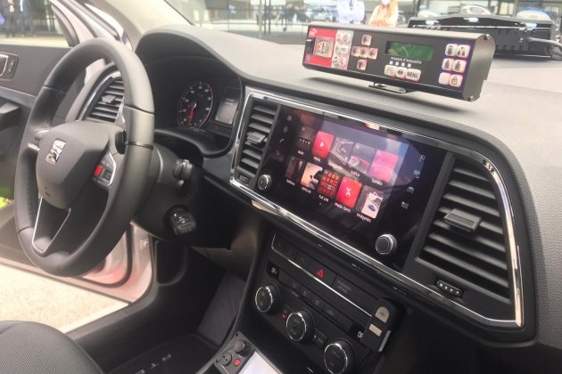 interior cotxe mossos - gemma liñán