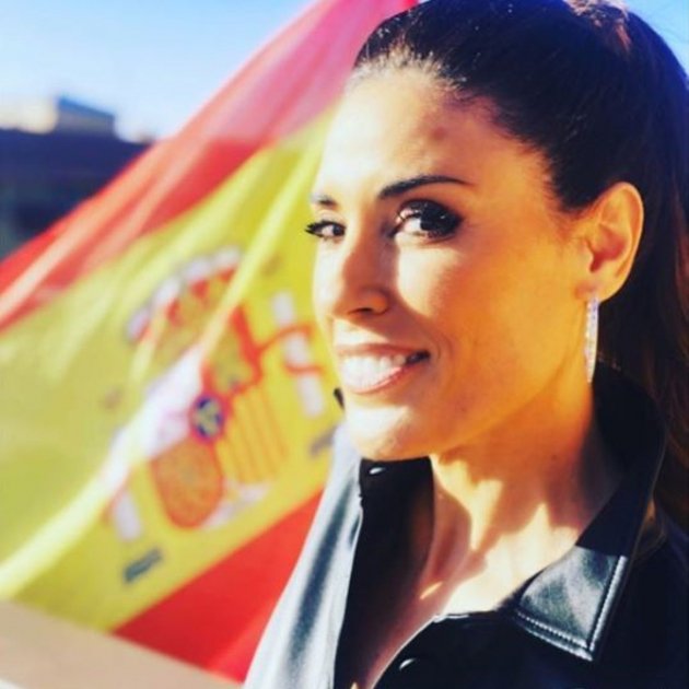 Isabel Rábago bandera España @rabagoisabel