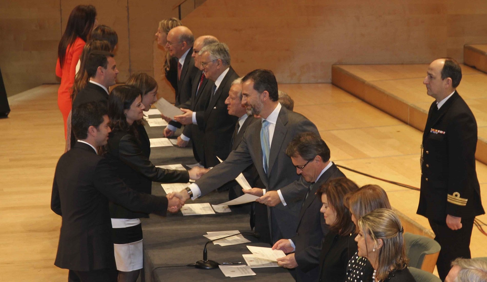 príncipe Felipe despachos jueces 2013