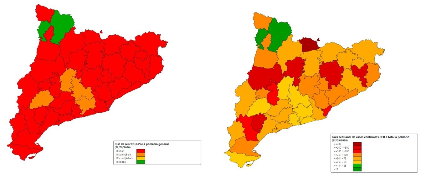 mapes coronavirus 16 setembre