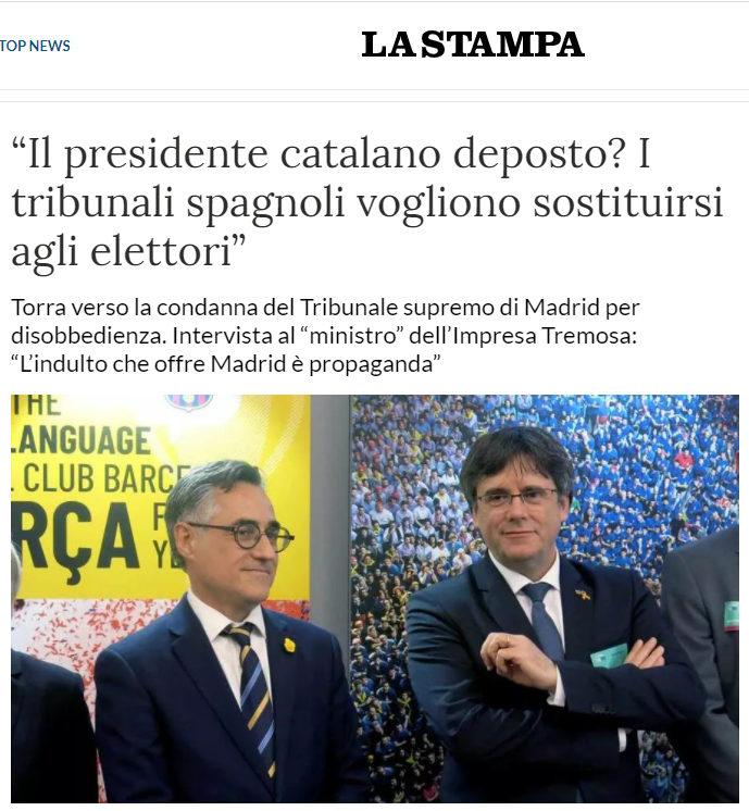 tremosa la stampa