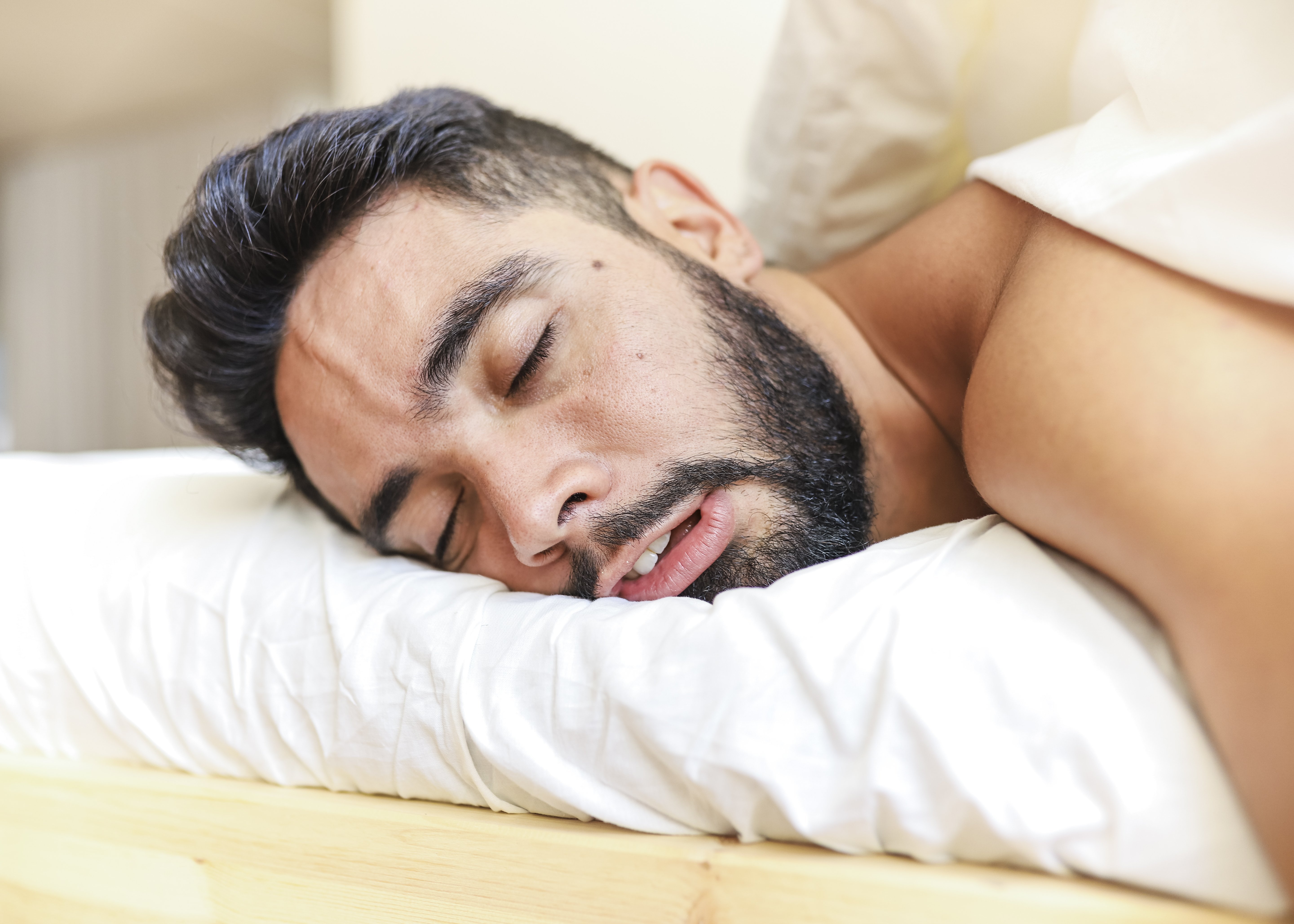 Hombre dormido
