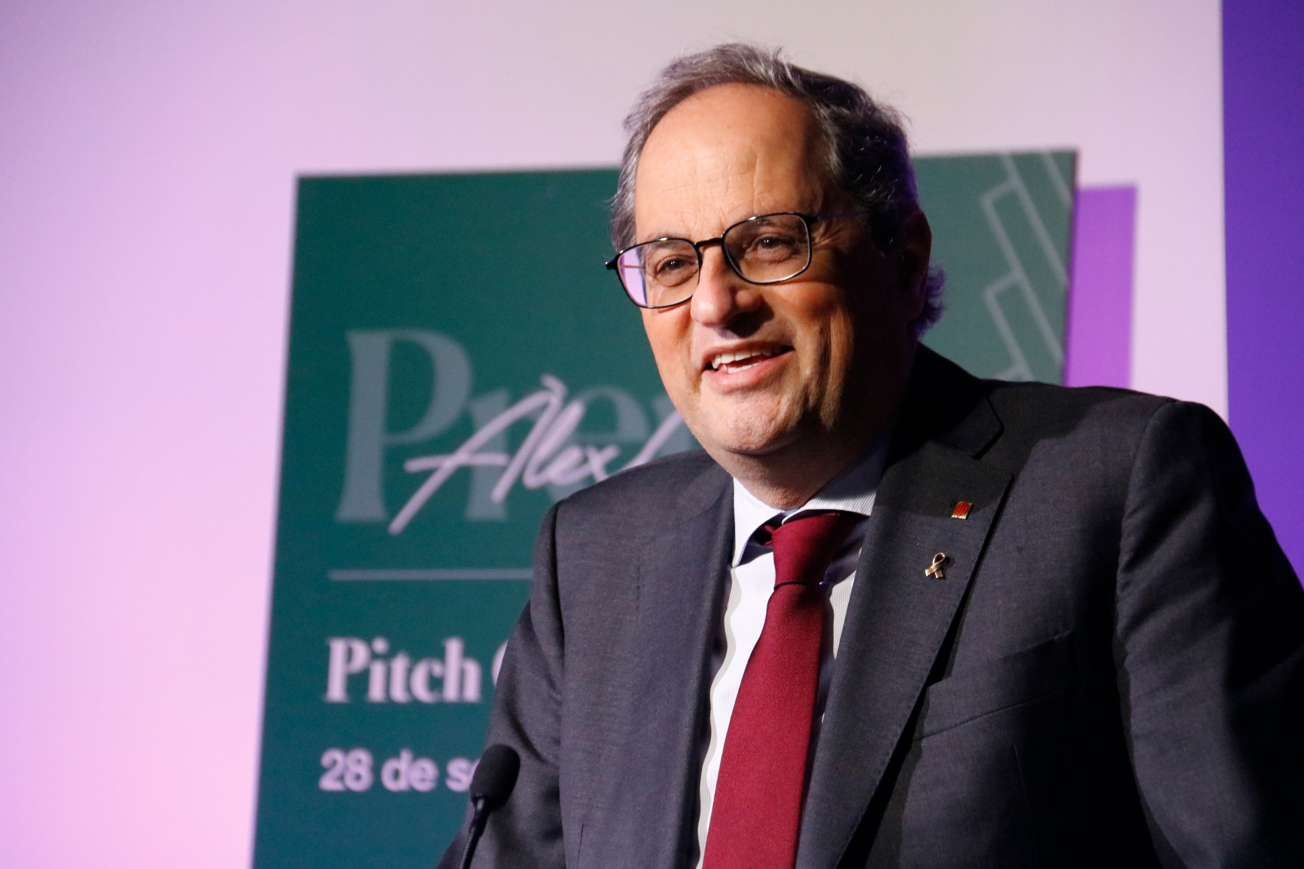 El president Torra obre una web per exposar la seva trajectòria i pensament