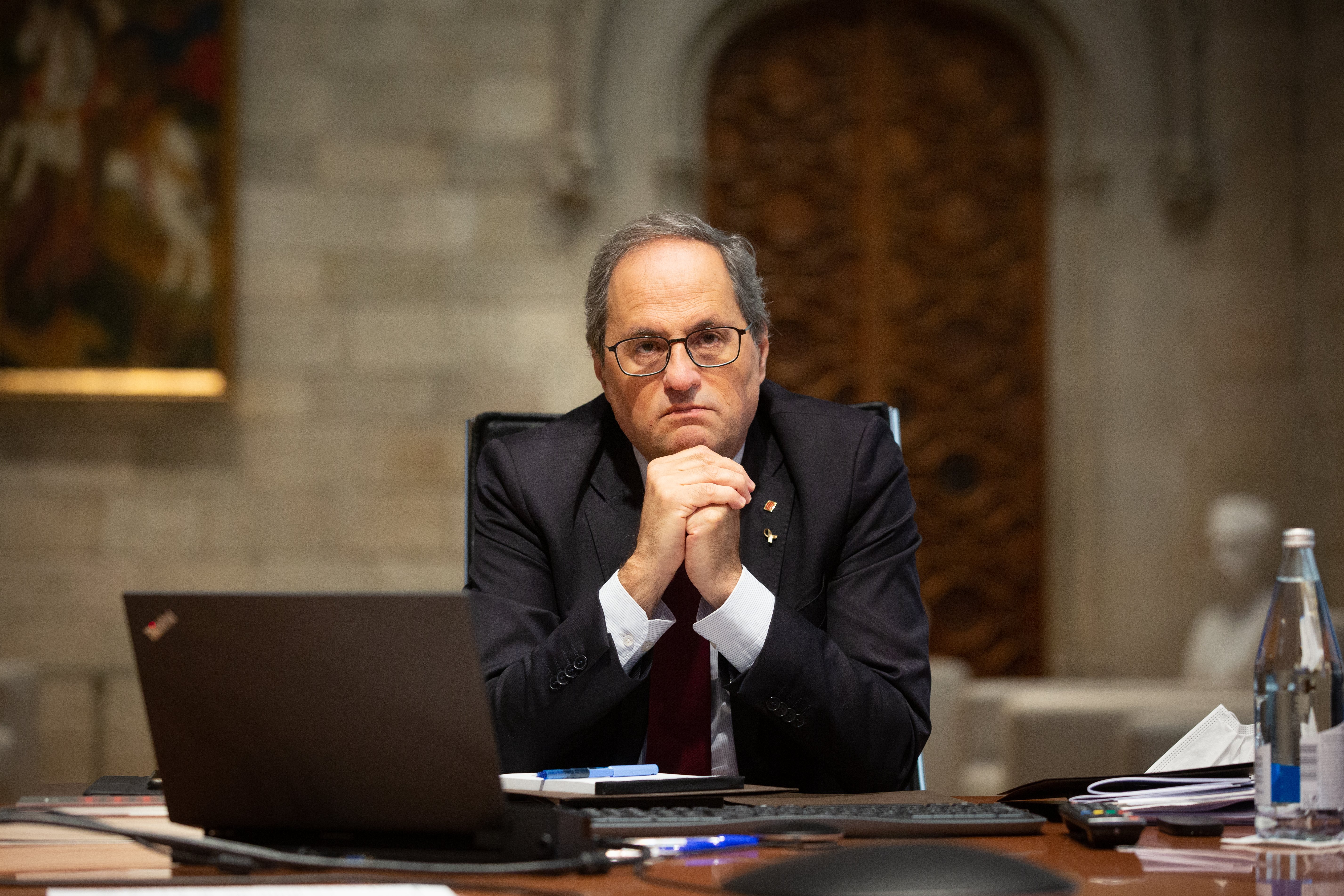 Torra reúne al Govern y hará una declaración institucional