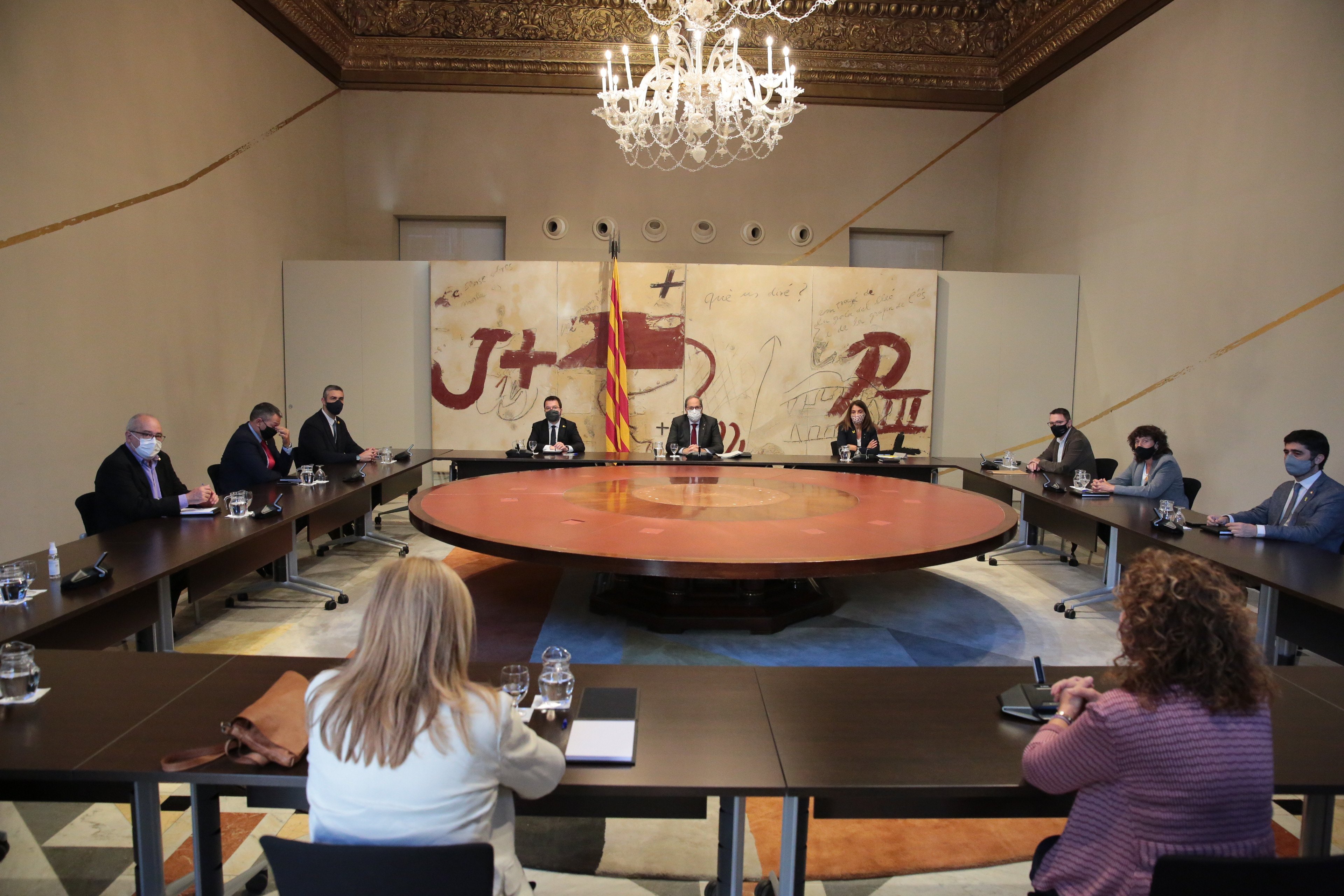 reunio govern inhabilitacio president Torra - Sergi Alcàzar