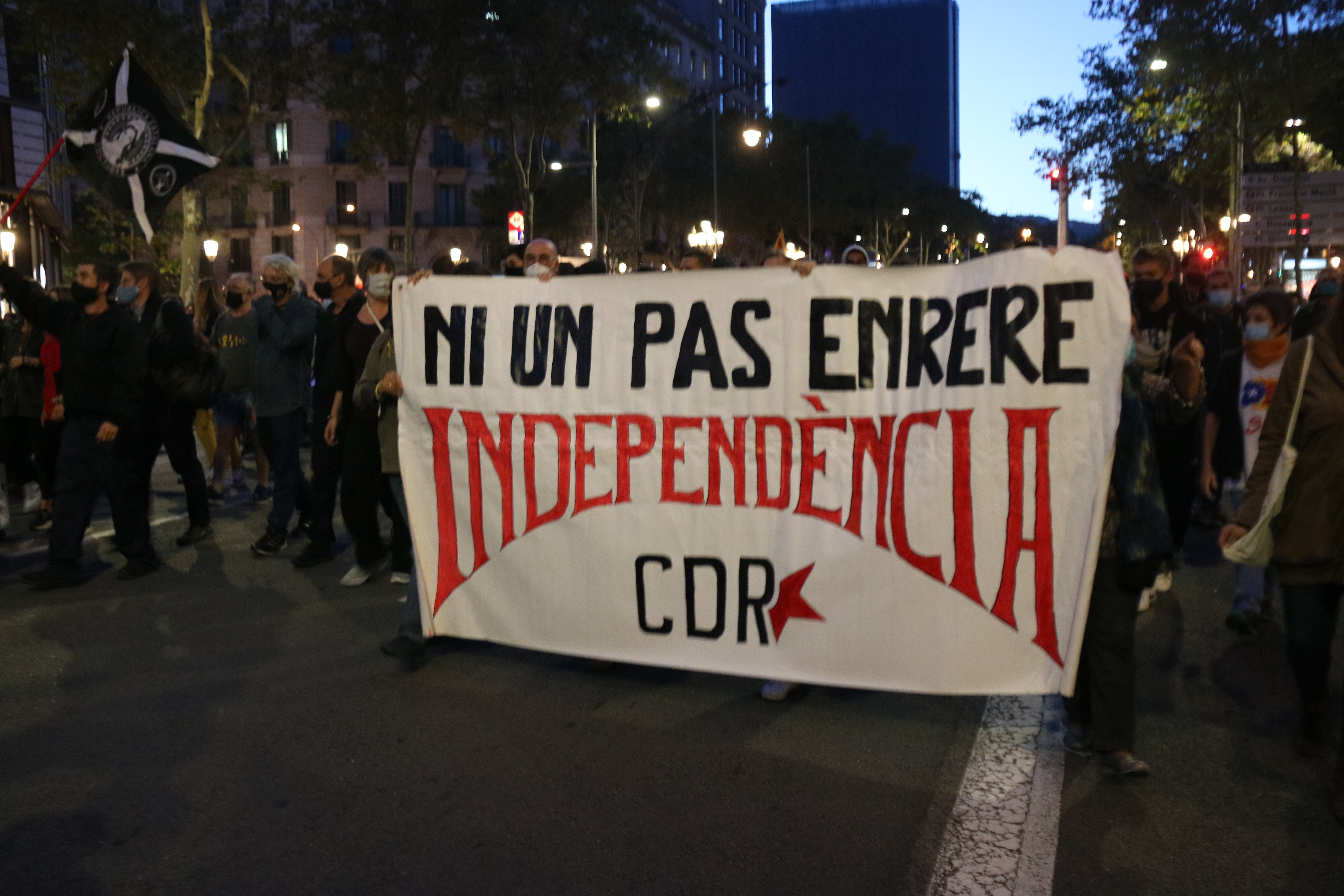 Los CDR irrumpen en el recinto del Parlament