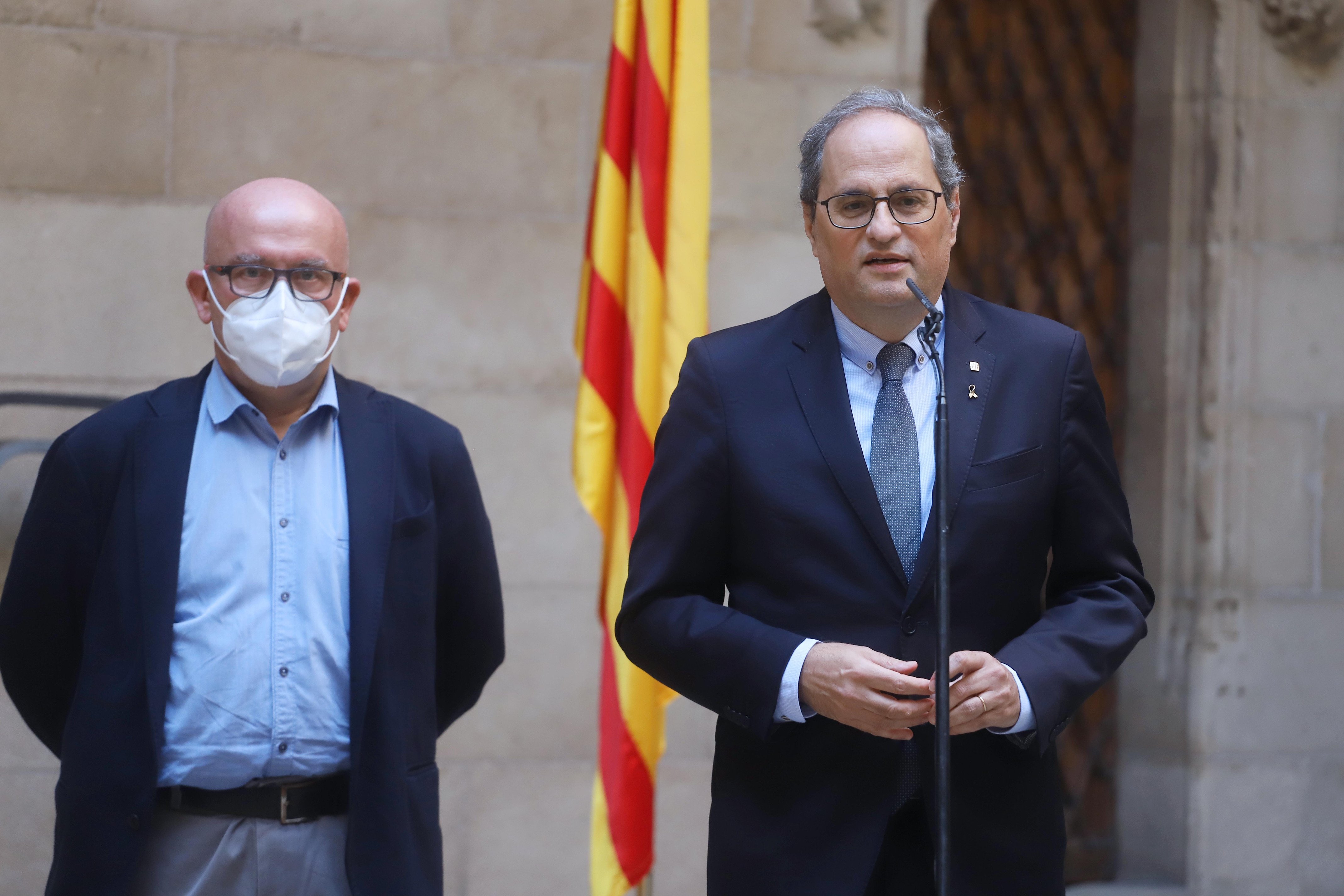 El TC manté la inhabilitació de Torra, però amb l'avís d'un vot discrepant