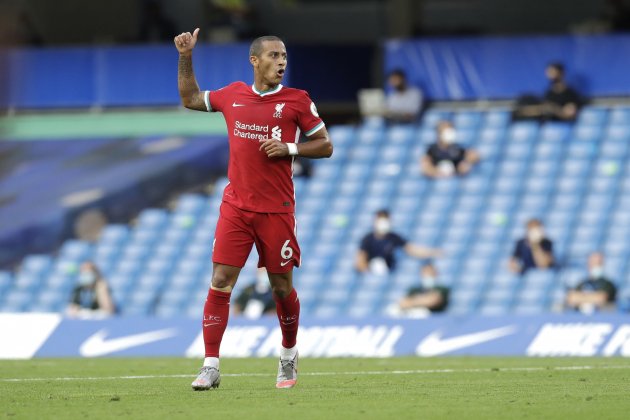 Thiago Alcántara Liverpool EuropaPress Thiago Alcántara Liverpool EuropaPress