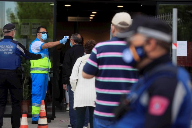 Test coronavirus Vallecas Madrid EFE