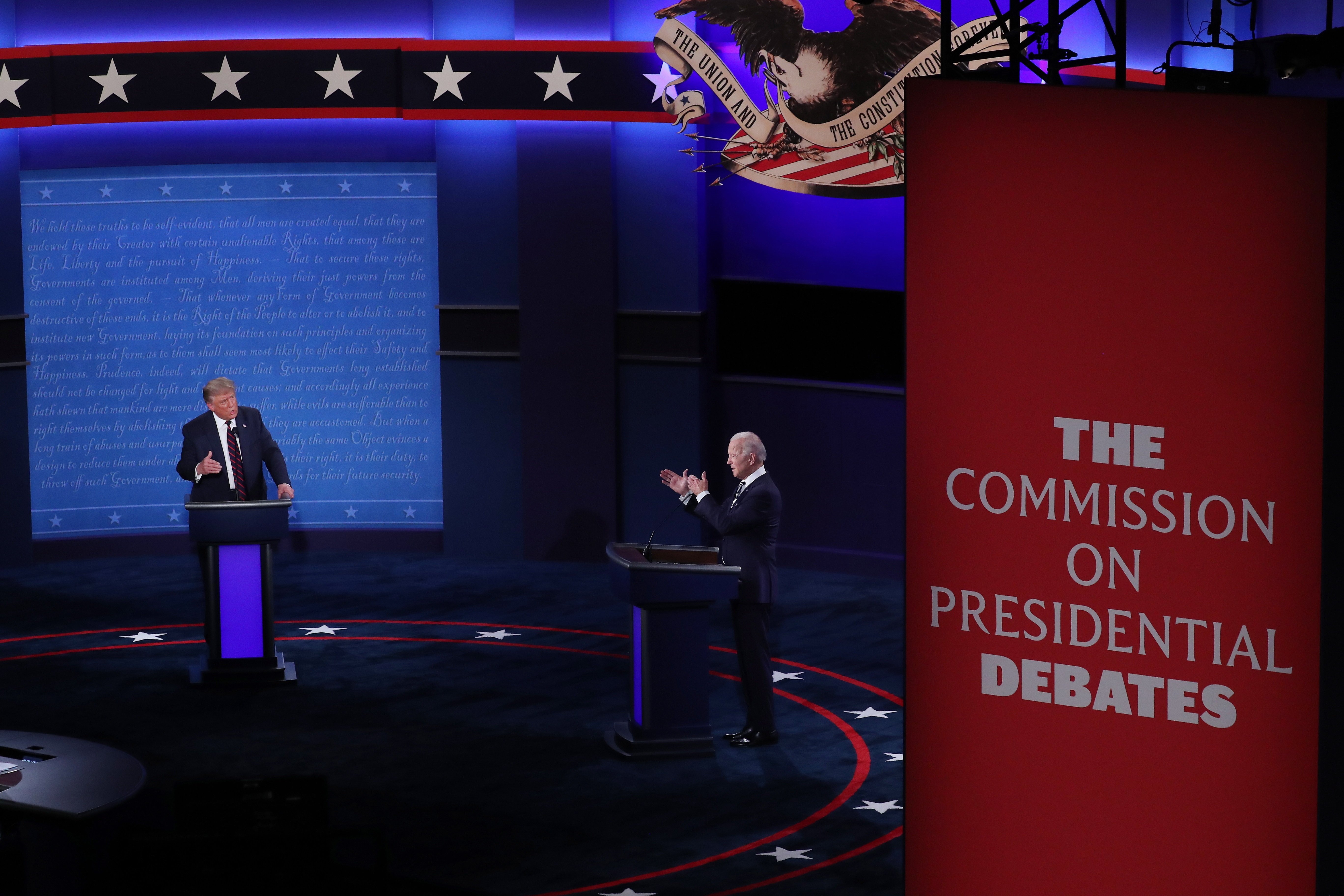 Els moments clau del primer debat entre Donald Trump i Joe Biden Els moments clau del primer debat entre Donald Trump i Joe Biden