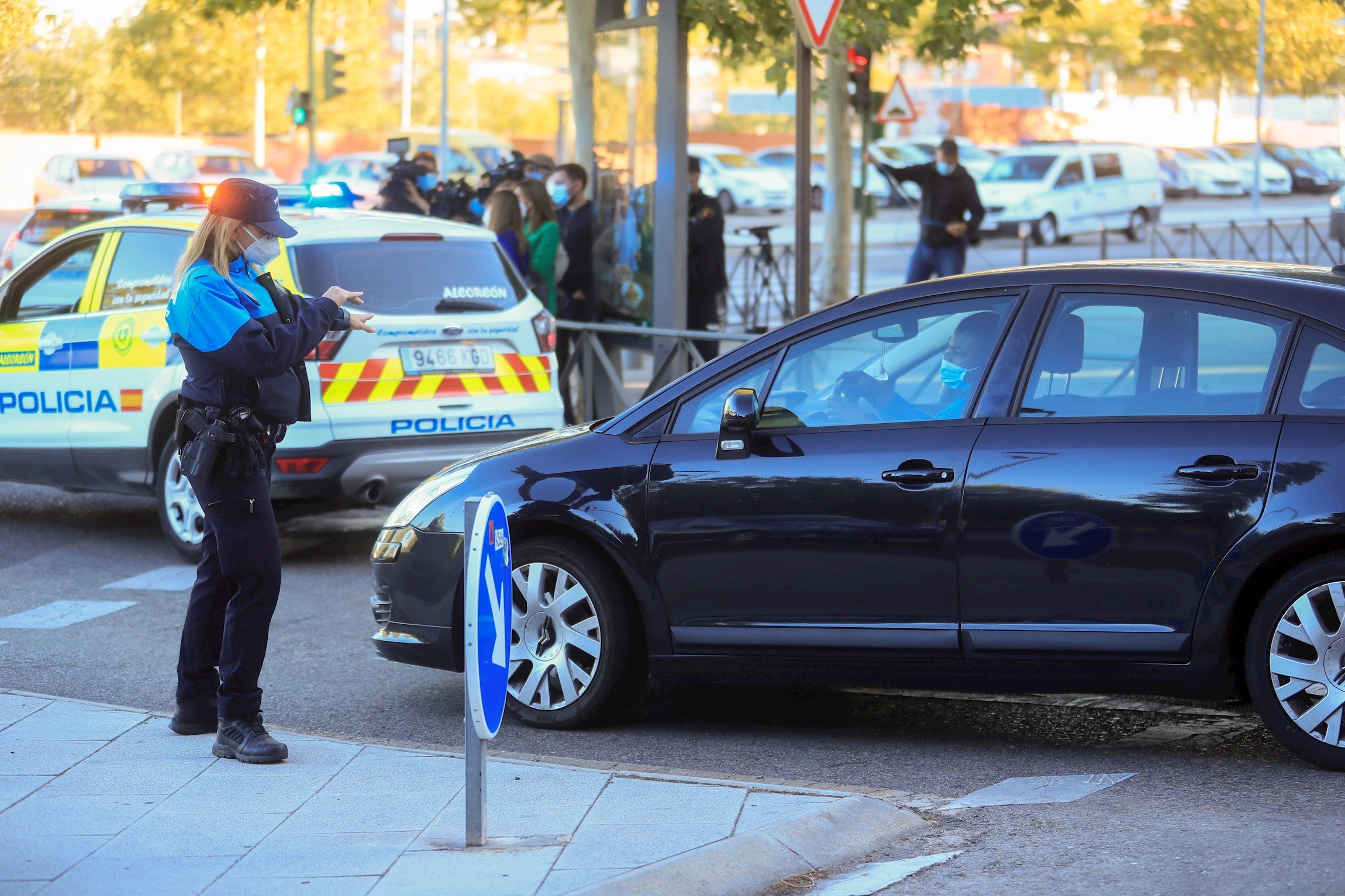 Restriccions a la mobilitat a Alcorcón Madrid coronavirus EFE 